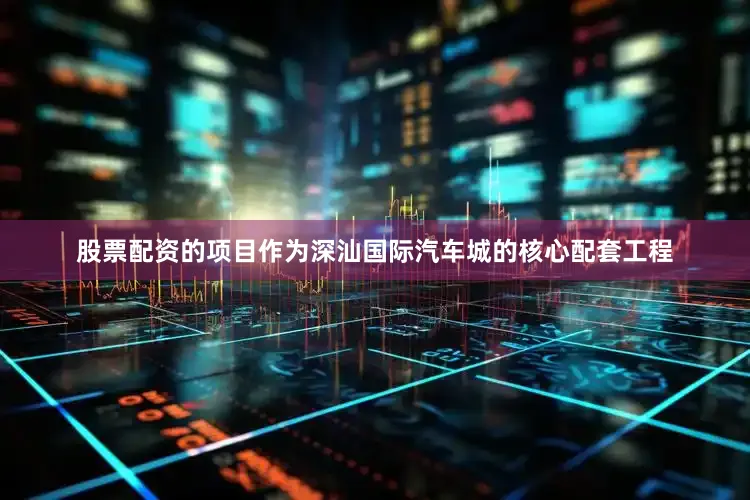 股票配资的项目作为深汕国际汽车城的核心配套工程