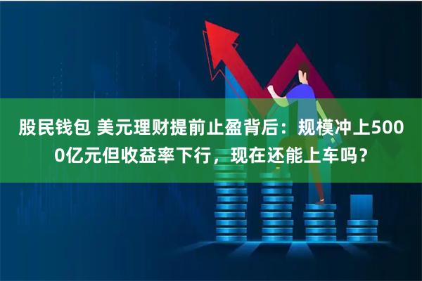 股民钱包 美元理财提前止盈背后：规模冲上5000亿元但收益率下行，现在还能上车吗？