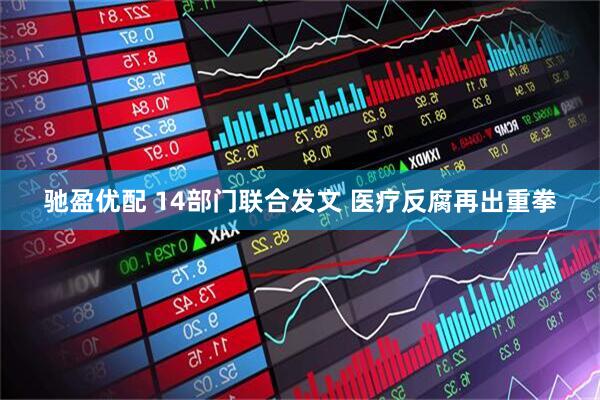 驰盈优配 14部门联合发文 医疗反腐再出重拳